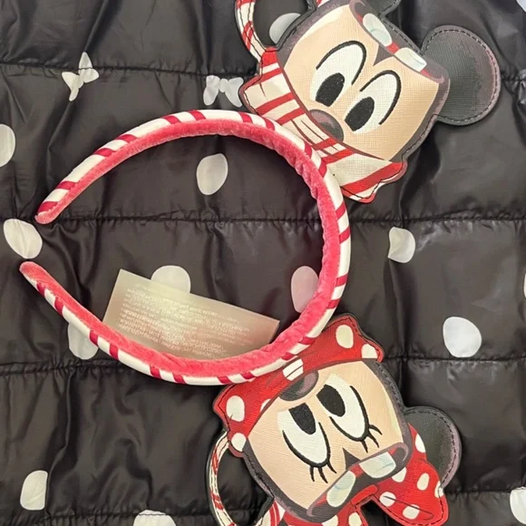 Disney Loungefly Minnie and Mickey  Backpack with Ears Et - Picture 3 of 3